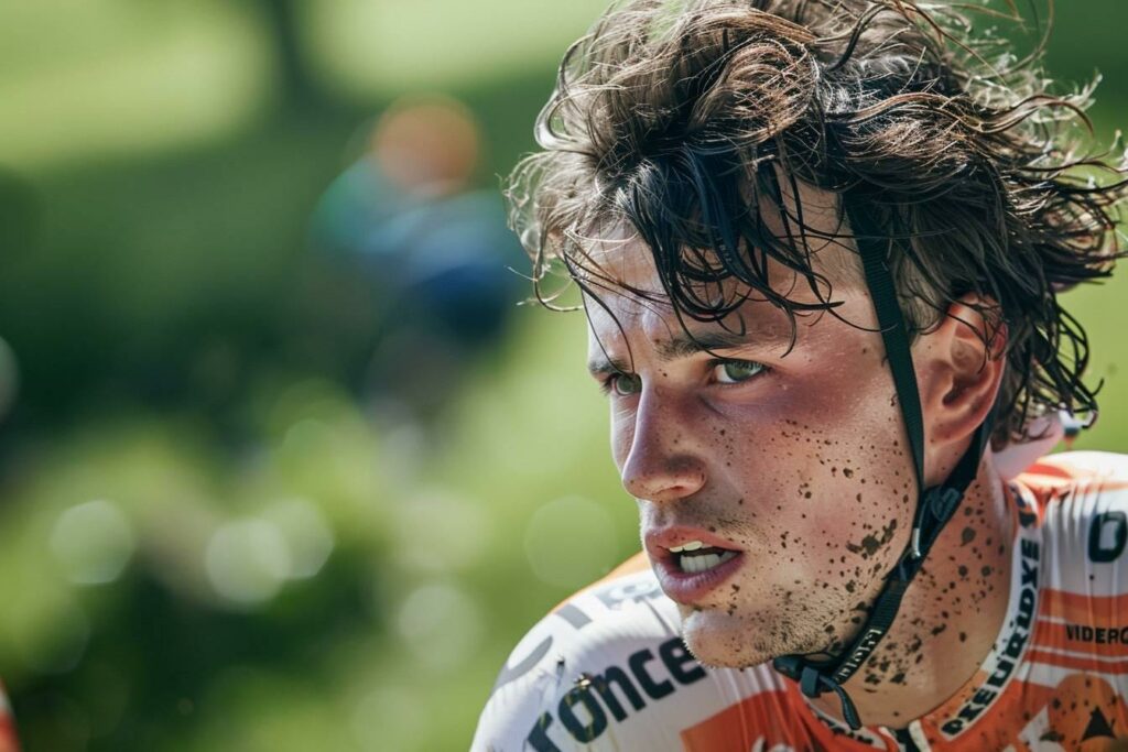 Van der Poel's mullet hairstyle : The cyclist's iconic look that's taking the peloton by storm